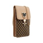 ΤΣΑΝΤΑΚΙ ΘΗΚΗ ΚΙΝΗΤΟΥ PHONE BAG MOUSE CARAMEL 19X12X2CM TFO - Image 2