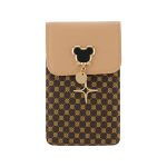 ΤΣΑΝΤΑΚΙ ΘΗΚΗ ΚΙΝΗΤΟΥ PHONE BAG MOUSE CARAMEL 19X12X2CM TFO