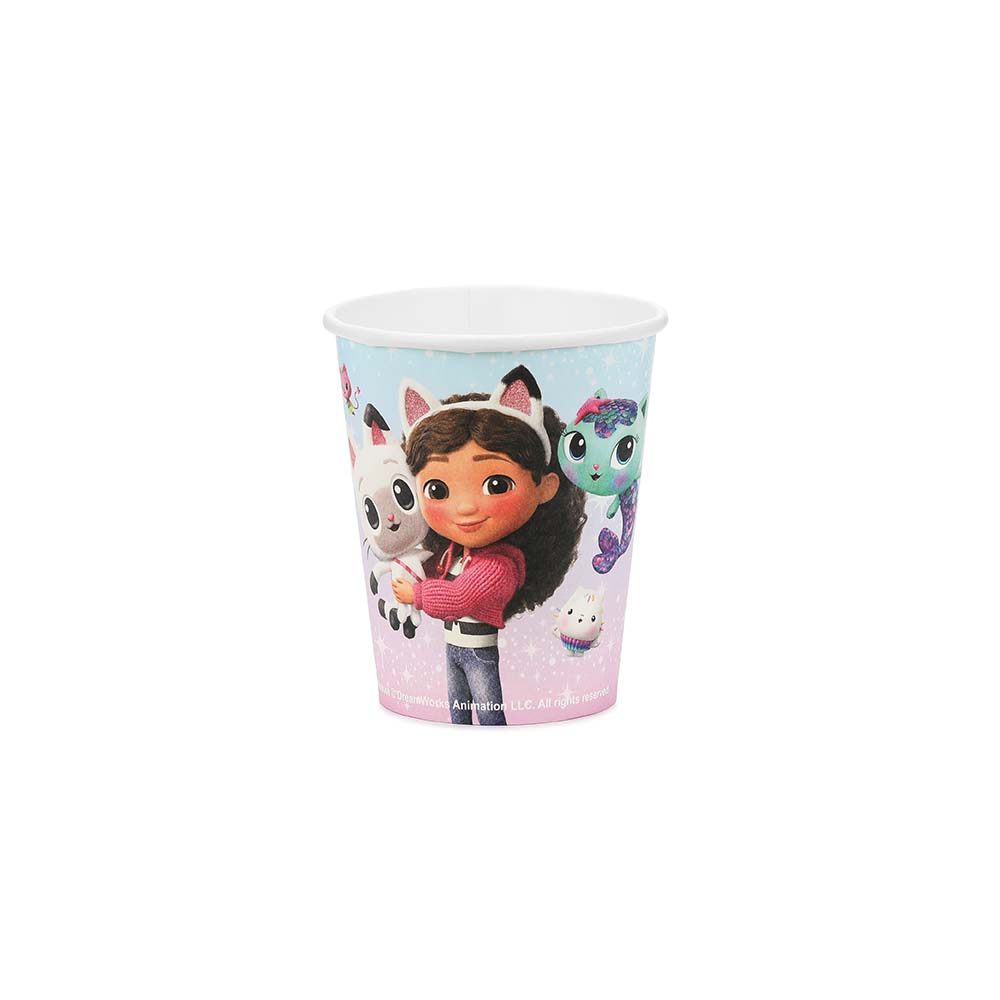 chartina-potiria-party-gkabi-gabbys-dollhouse-250-ml-6-tmch-kpp14-partydeco_0001_KPP103-EU3_01_H ΧΑΡΤΙΝΑ ΠΟΤΗΡΙΑ ΠΑΡΤΥ ΓΚΑΜΠΙ GABBY'S DOLLHOUSE 250 ML 6 ΤΜΧ KPP14 PARTYDECO - Image 1