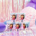 ΧΑΡΤΙΝΑ ΠΟΤΗΡΙΑ ΠΑΡΤΥ ΓΚΑΜΠΙ GABBY'S DOLLHOUSE 250 ML 6 ΤΜΧ KPP14 PARTYDECO - Image 3