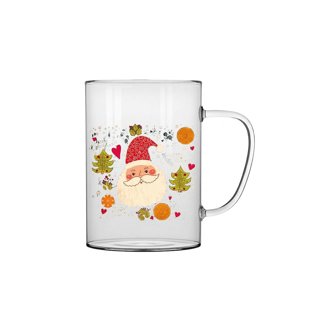 koupa-gyalini-borosilicate-agios-vasilis-380-ml-93-3860-xmasfest ΚΟΥΠΑ ΓΥΑΛΙΝΗ BOROSILICATE ΑΓΙΟΣ ΒΑΣΙΛΗΣ 380 ML 93-3860 XMASFEST - Image 1
