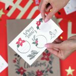 ΣΑΚΟΥΛΑ ΤΣΑΝΤΑ ΔΩΡΟΥ ΧΡΙΣΤΟΥΓΕΝΝΙΑΤΙΚΗ KRAFT MERRY LITTLE CHRISTMAS 25X11X27 ΕΚ 3 ΤΜΧ KFT20 PARTYDECO - Image 3